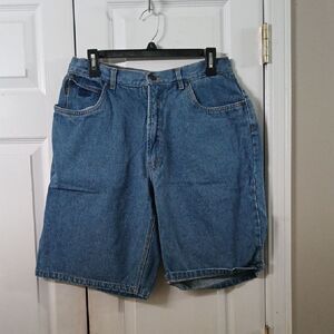 Maneuvers Men's Blue Denim Jean Shorts Sz 34